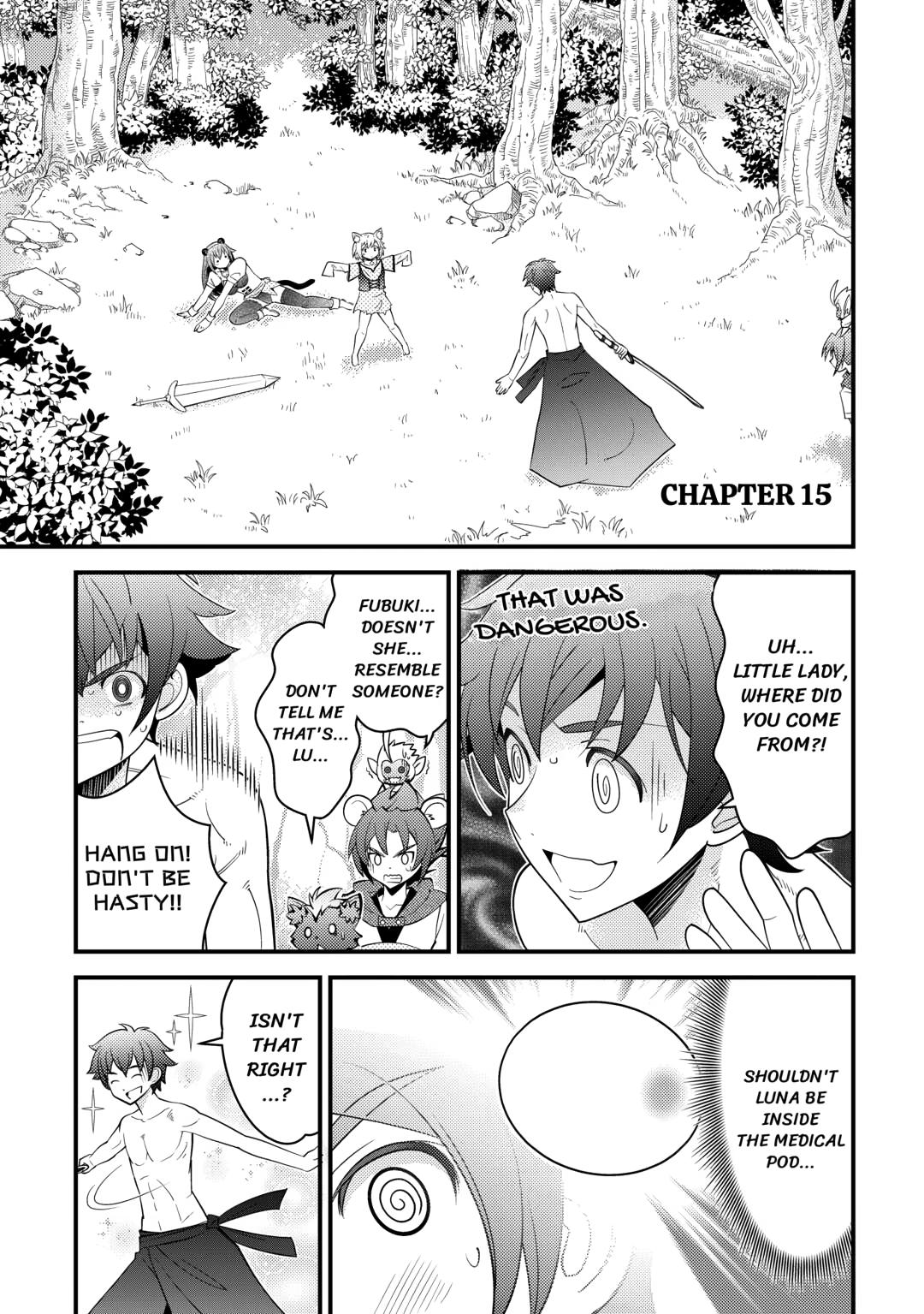 Kamisama Ni Kago 2 Nin Bun Moraimashita Chapter 15 - Page 1 in English