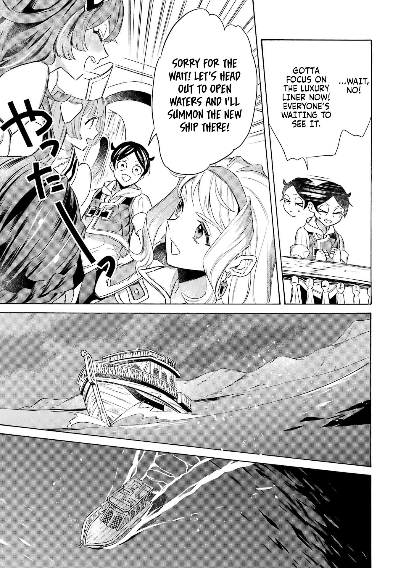 Striving For The Luxury Liner!! ~Get That Rich Isekai Life With A Ship Summoning Skill~ Chapter 61 - Page 12 in English