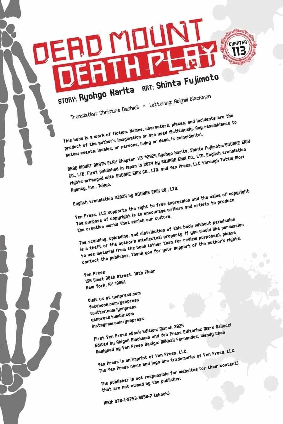 Dead Mount Death Play Chapter 113 - Page 19 in English