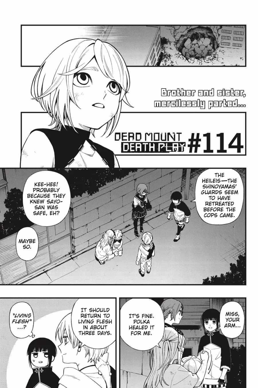Dead Mount Death Play Chapter 114 - Page 6 in English