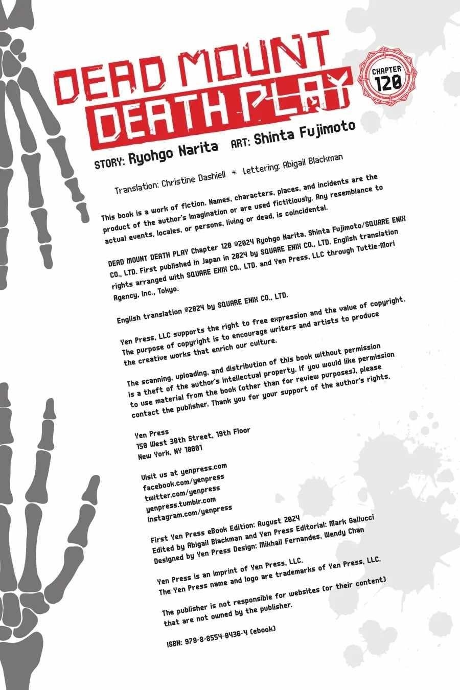 Dead Mount Death Play Chapter 120 - Page 20 in English