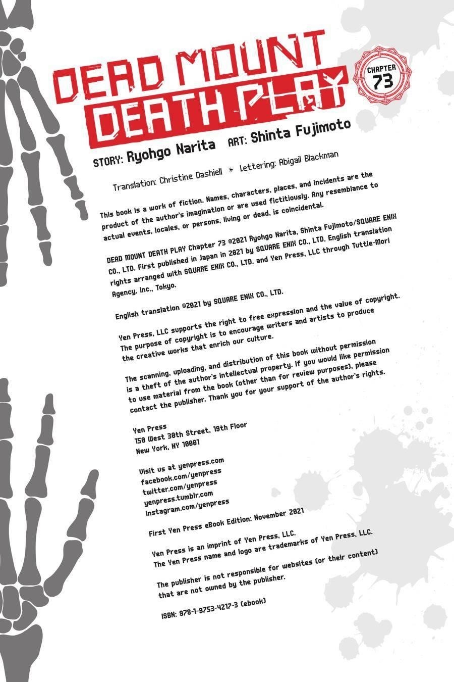 Dead Mount Death Play Chapter 73 - Page 28 in English