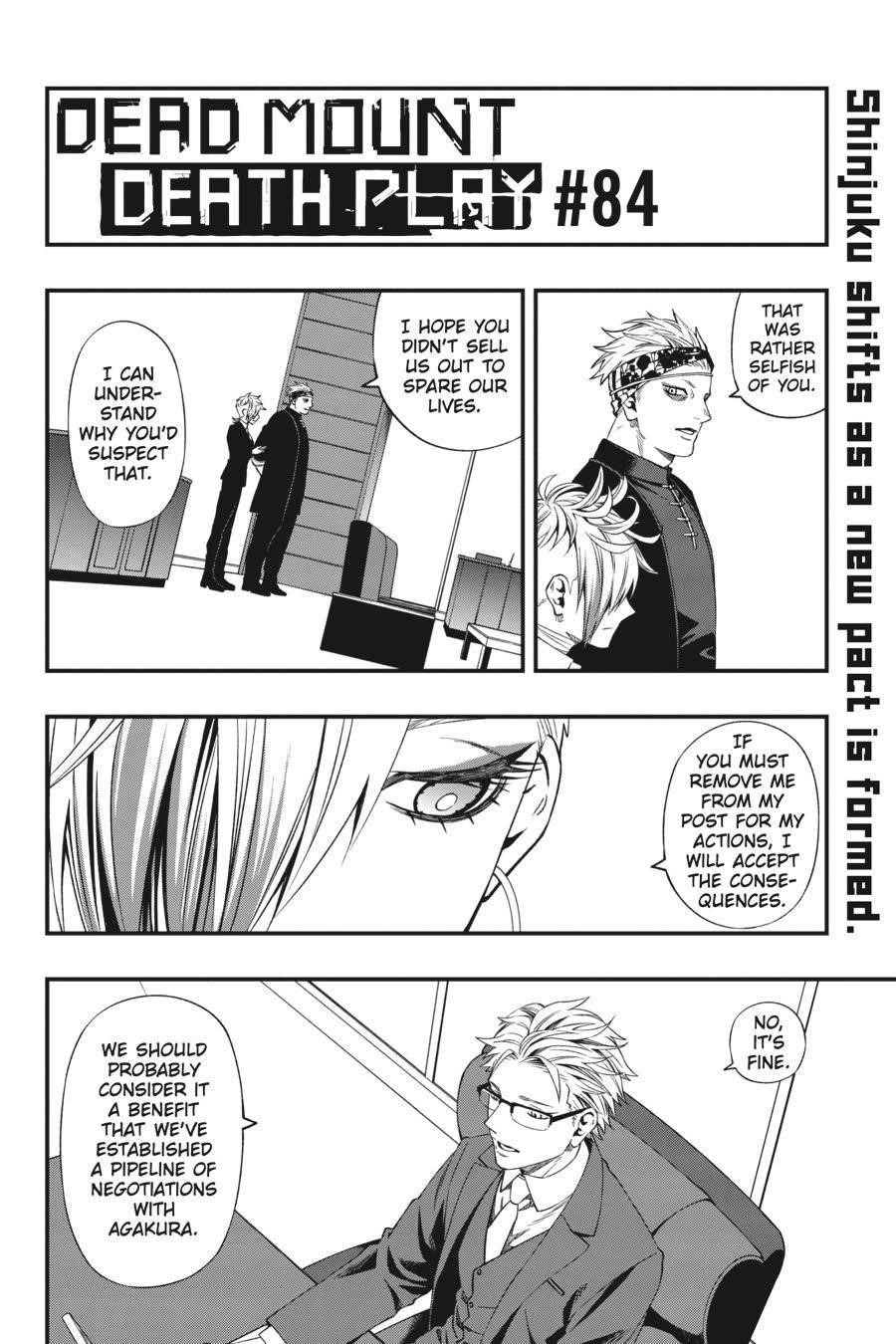 Dead Mount Death Play Chapter 84 - Page 3 in English