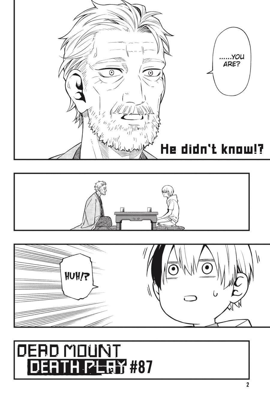 Dead Mount Death Play Chapter 87 - Page 3 in English