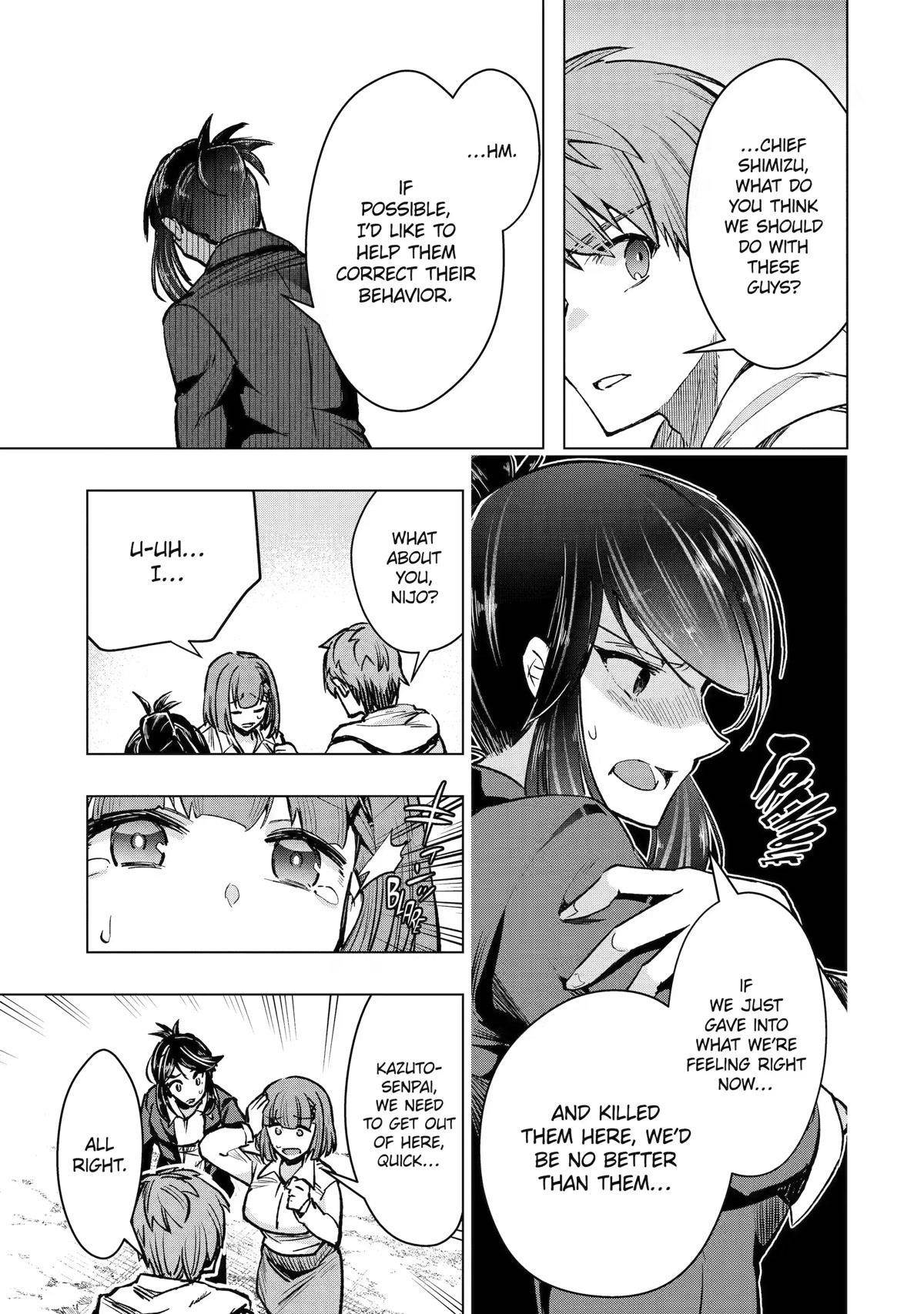 The World Is Full Of Monsters Now, Therefor I Want To Live As I Wish Chapter 34 - Page 35 in English