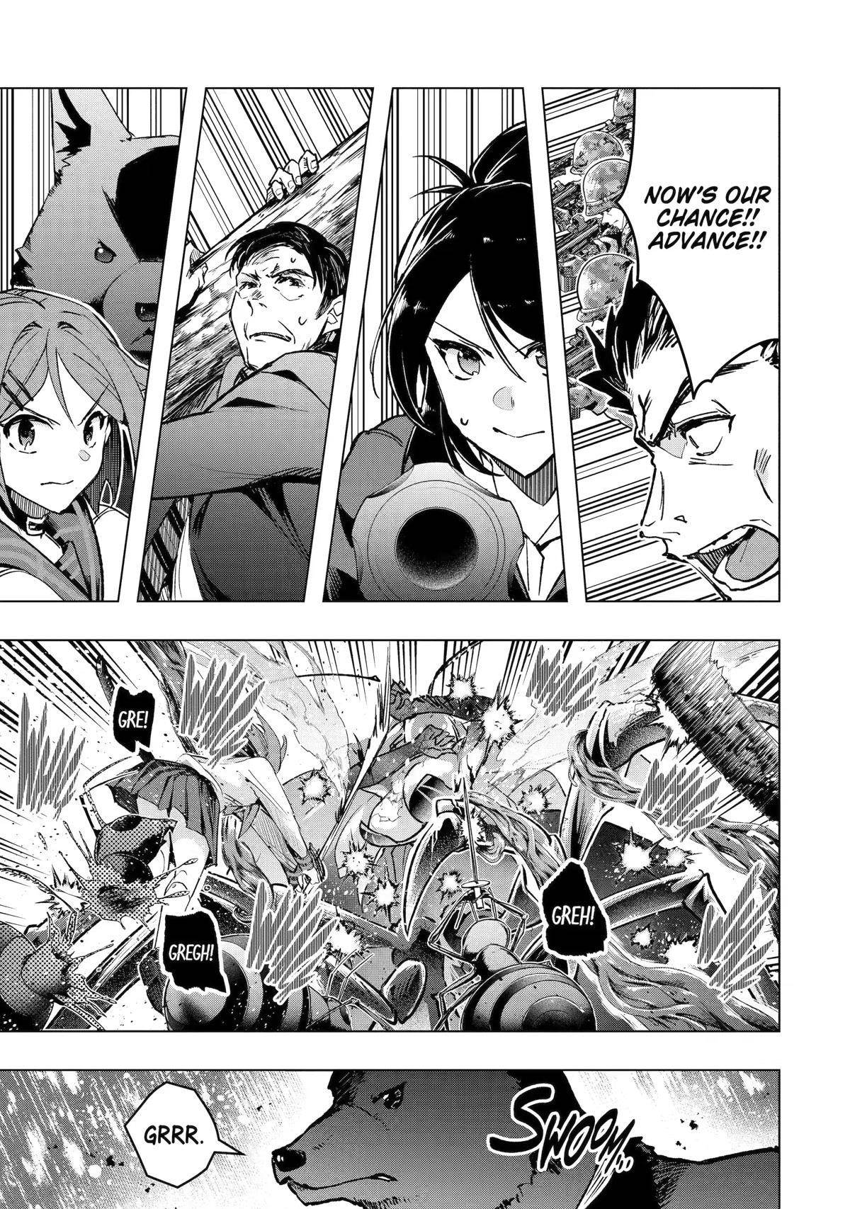 The World Is Full Of Monsters Now, Therefor I Want To Live As I Wish Chapter 38 - Page 32 in English