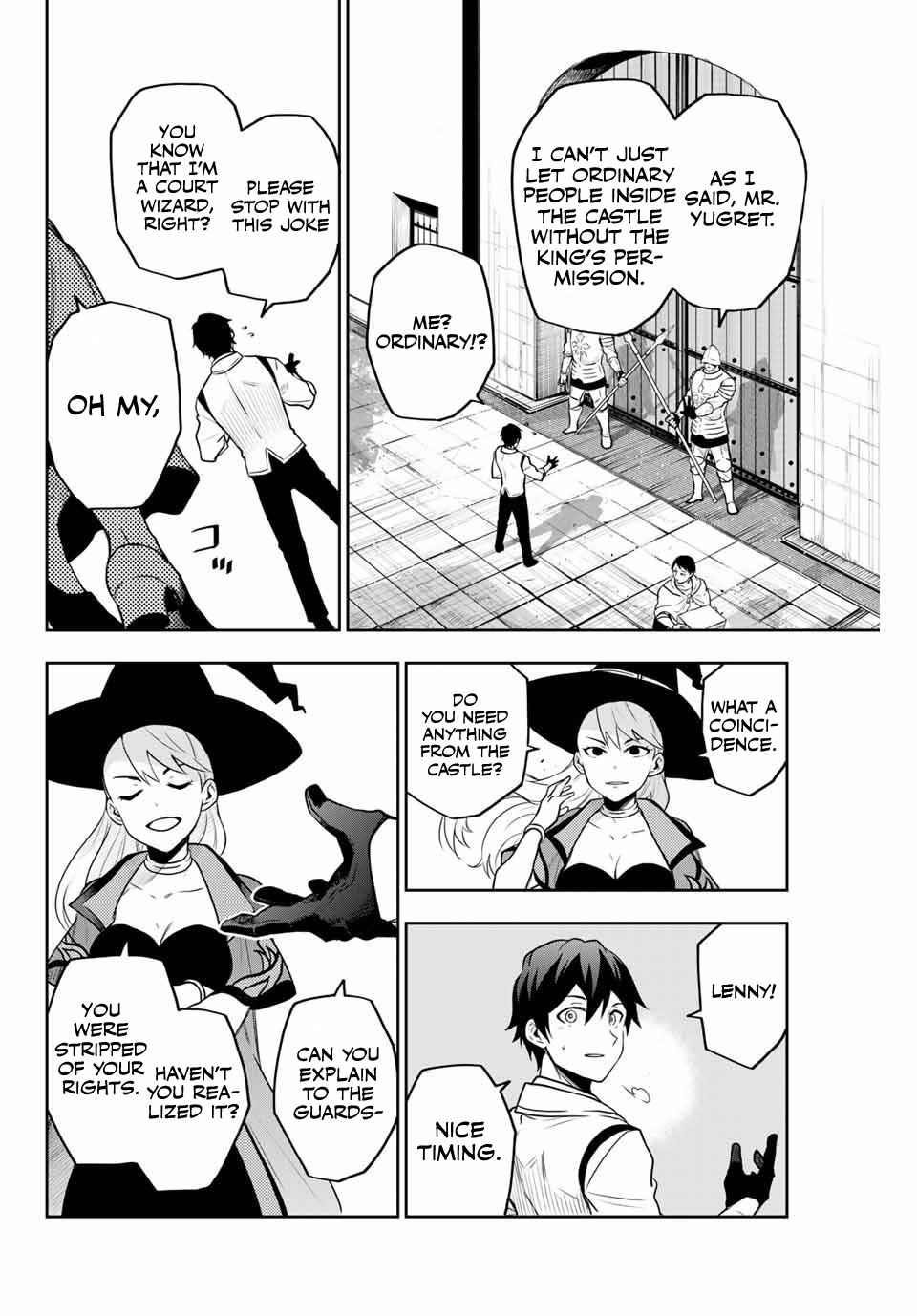 A Court Magician, Who Was Focused On Supportive Magic Because His Allies Were Too Weak, Aims To Become The Strongest After Being Banished Chapter 1 - Page 15 in English
