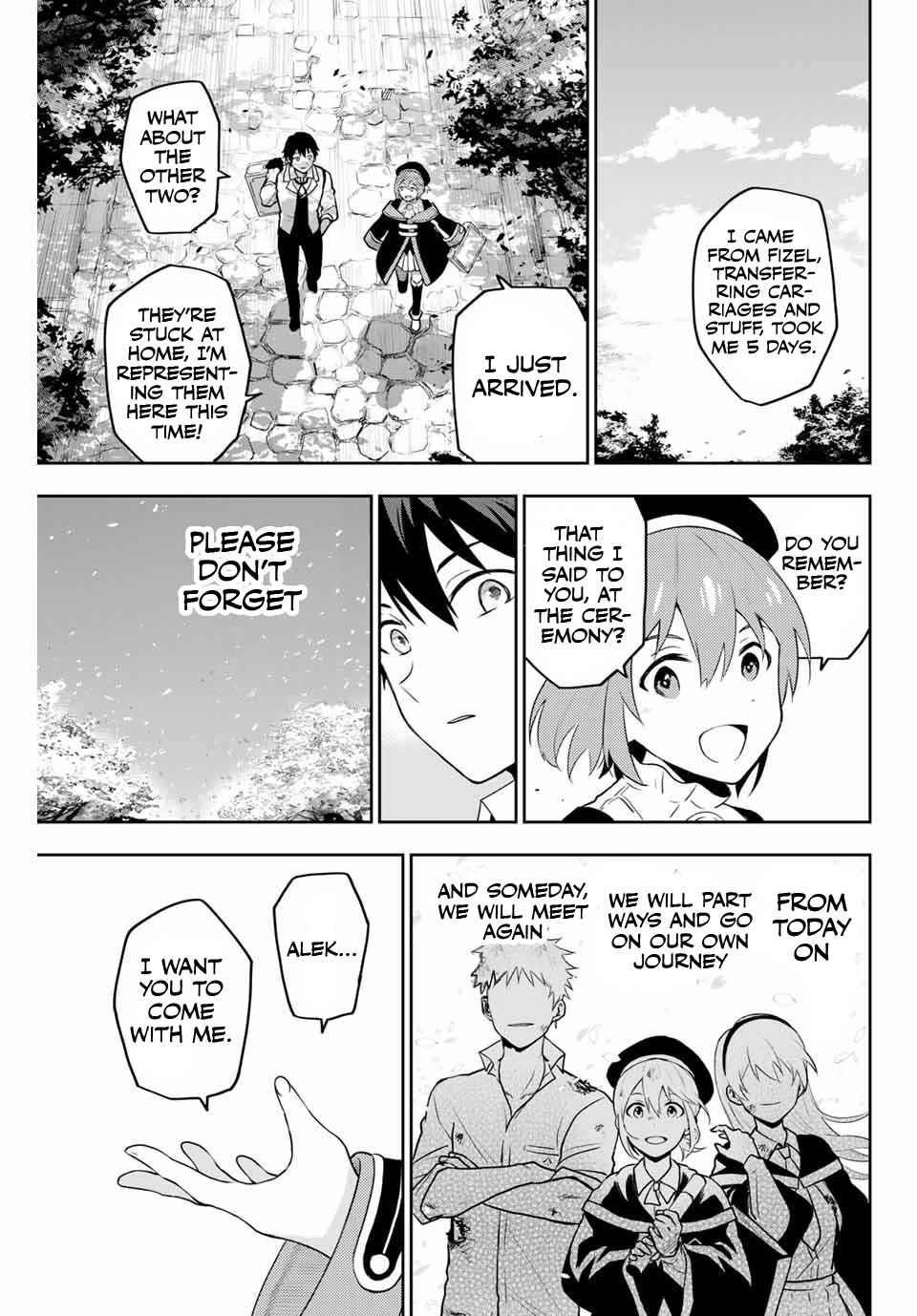 A Court Magician, Who Was Focused On Supportive Magic Because His Allies Were Too Weak, Aims To Become The Strongest After Being Banished Chapter 1 - Page 24 in English