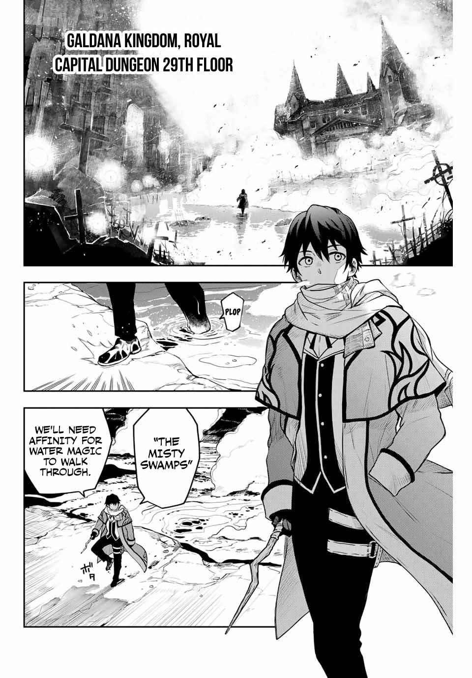 A Court Magician, Who Was Focused On Supportive Magic Because His Allies Were Too Weak, Aims To Become The Strongest After Being Banished Chapter 1 - Page 3 in English