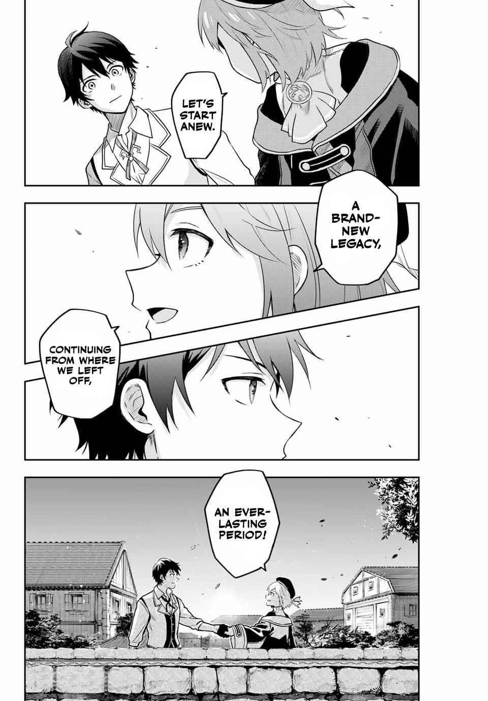 A Court Magician, Who Was Focused On Supportive Magic Because His Allies Were Too Weak, Aims To Become The Strongest After Being Banished Chapter 1 - Page 35 in English
