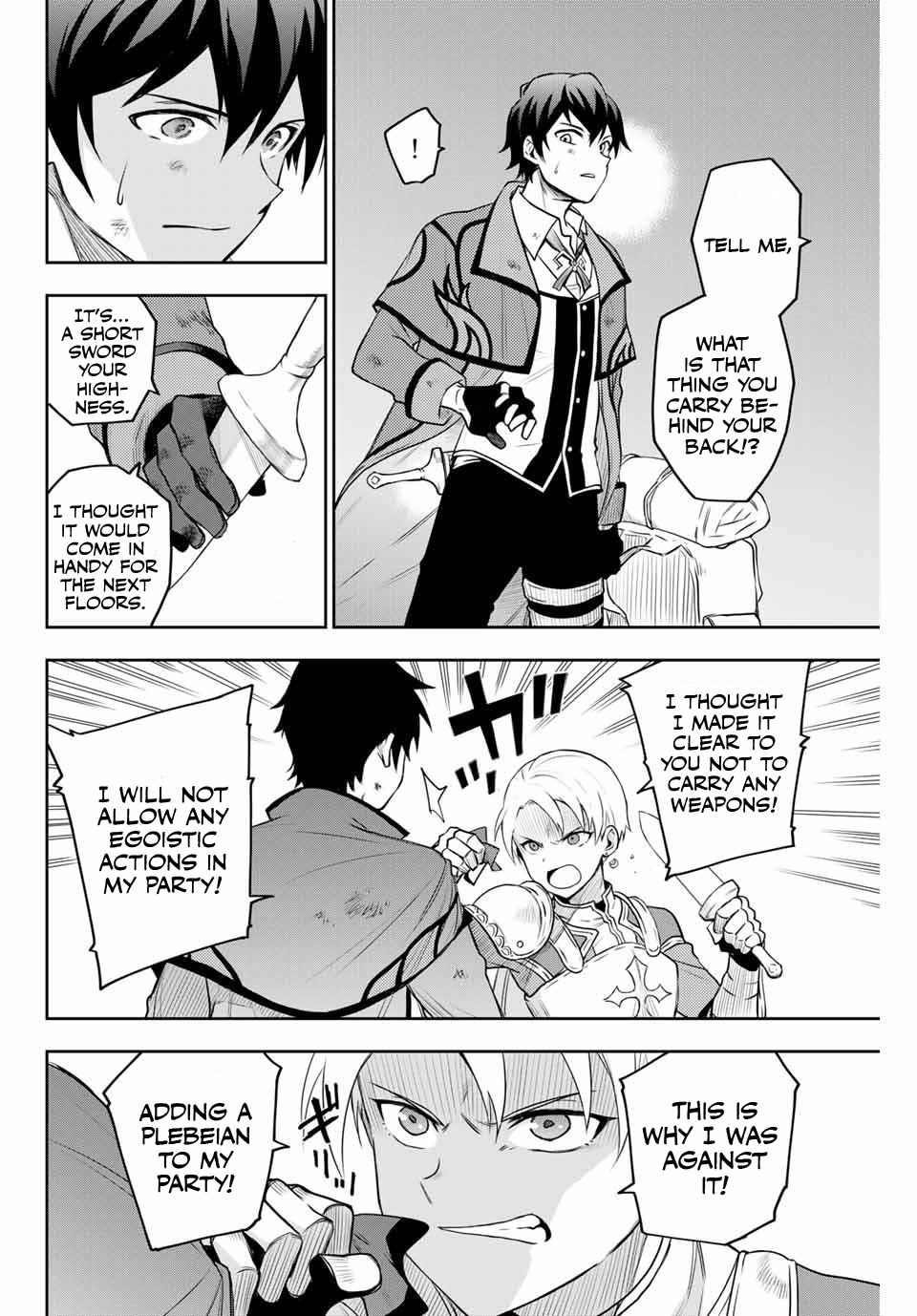 A Court Magician, Who Was Focused On Supportive Magic Because His Allies Were Too Weak, Aims To Become The Strongest After Being Banished Chapter 1 - Page 9 in English