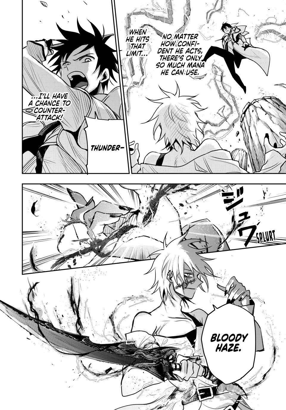 A Court Magician, Who Was Focused On Supportive Magic Because His Allies Were Too Weak, Aims To Become The Strongest After Being Banished Chapter 102 - Page 12 in English