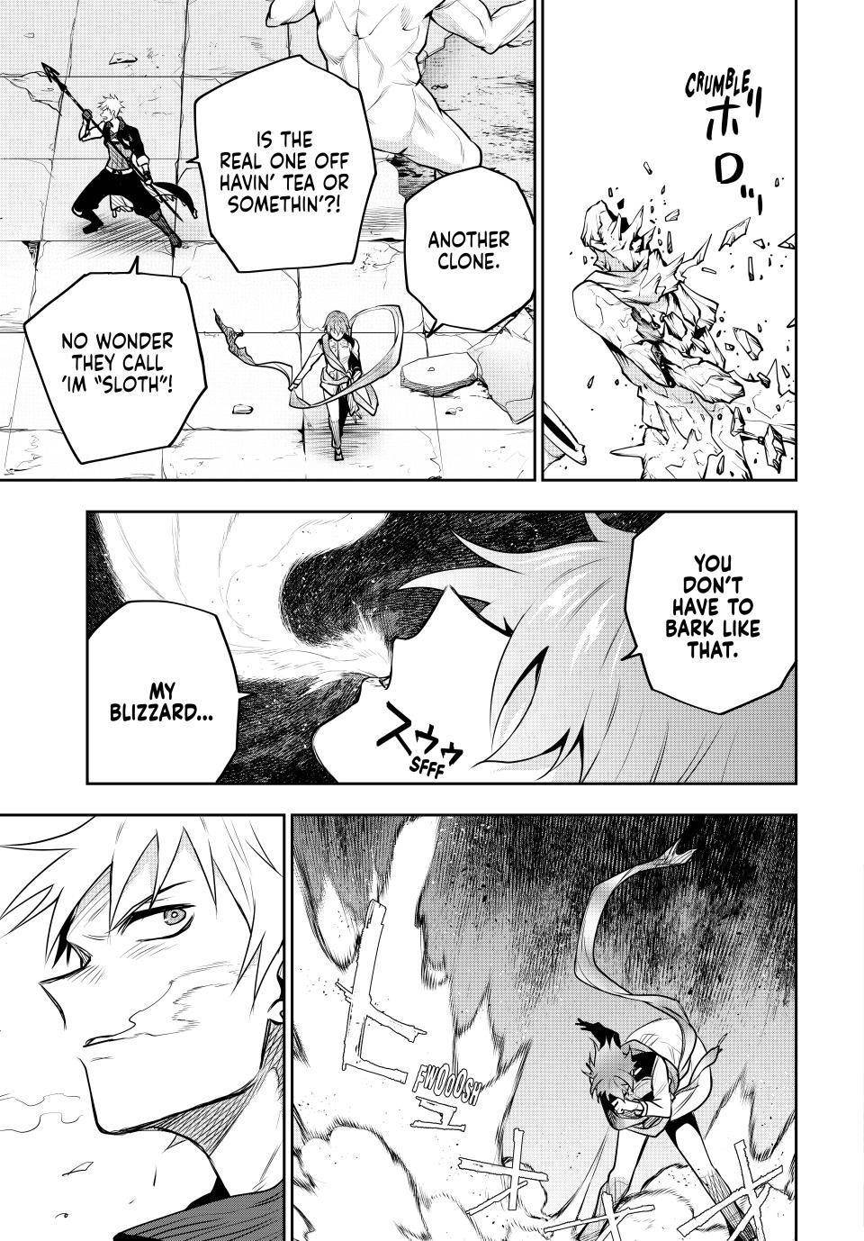 A Court Magician, Who Was Focused On Supportive Magic Because His Allies Were Too Weak, Aims To Become The Strongest After Being Banished Chapter 103 - Page 3 in English