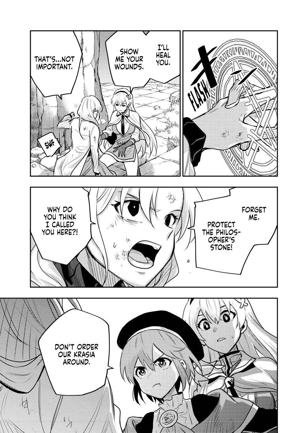 A Court Magician, Who Was Focused On Supportive Magic Because His Allies Were Too Weak, Aims To Become The Strongest After Being Banished Chapter 104 - Page 17 in English