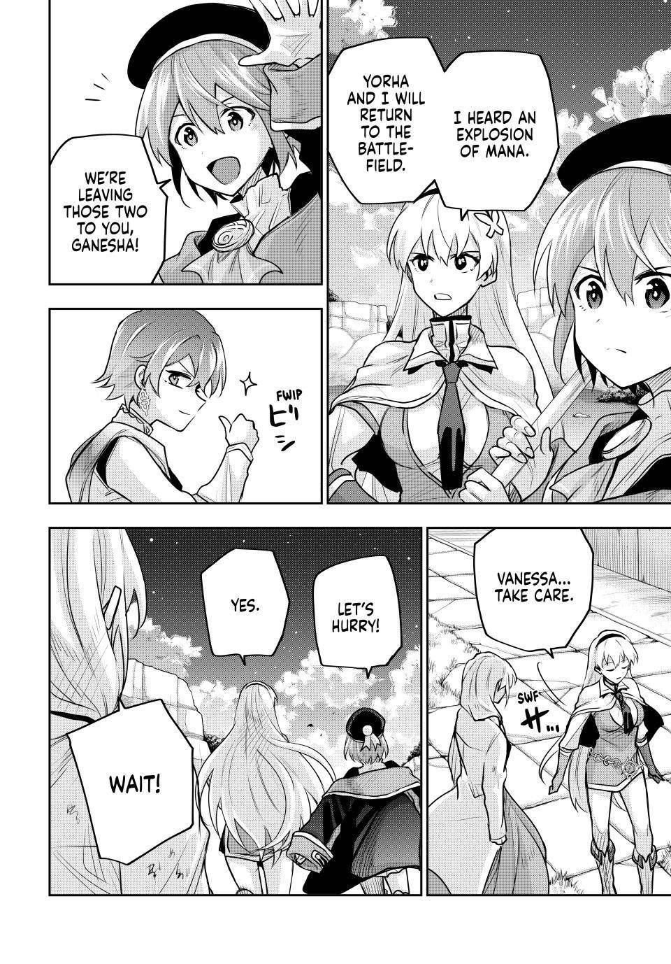 A Court Magician, Who Was Focused On Supportive Magic Because His Allies Were Too Weak, Aims To Become The Strongest After Being Banished Chapter 106 - Page 14 in English