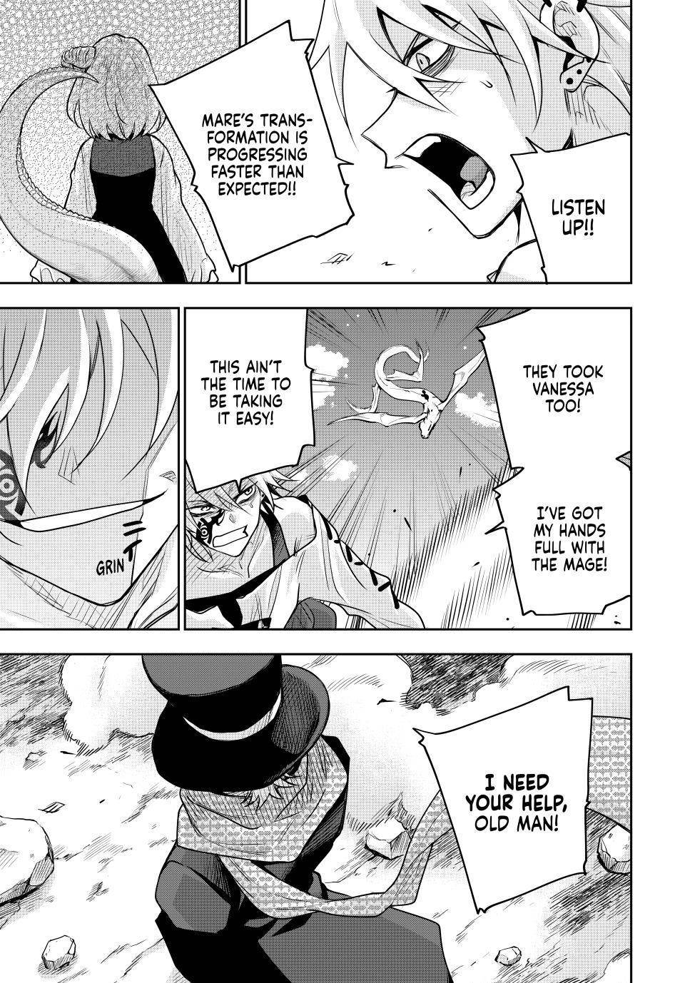 A Court Magician, Who Was Focused On Supportive Magic Because His Allies Were Too Weak, Aims To Become The Strongest After Being Banished Chapter 107 - Page 7 in English