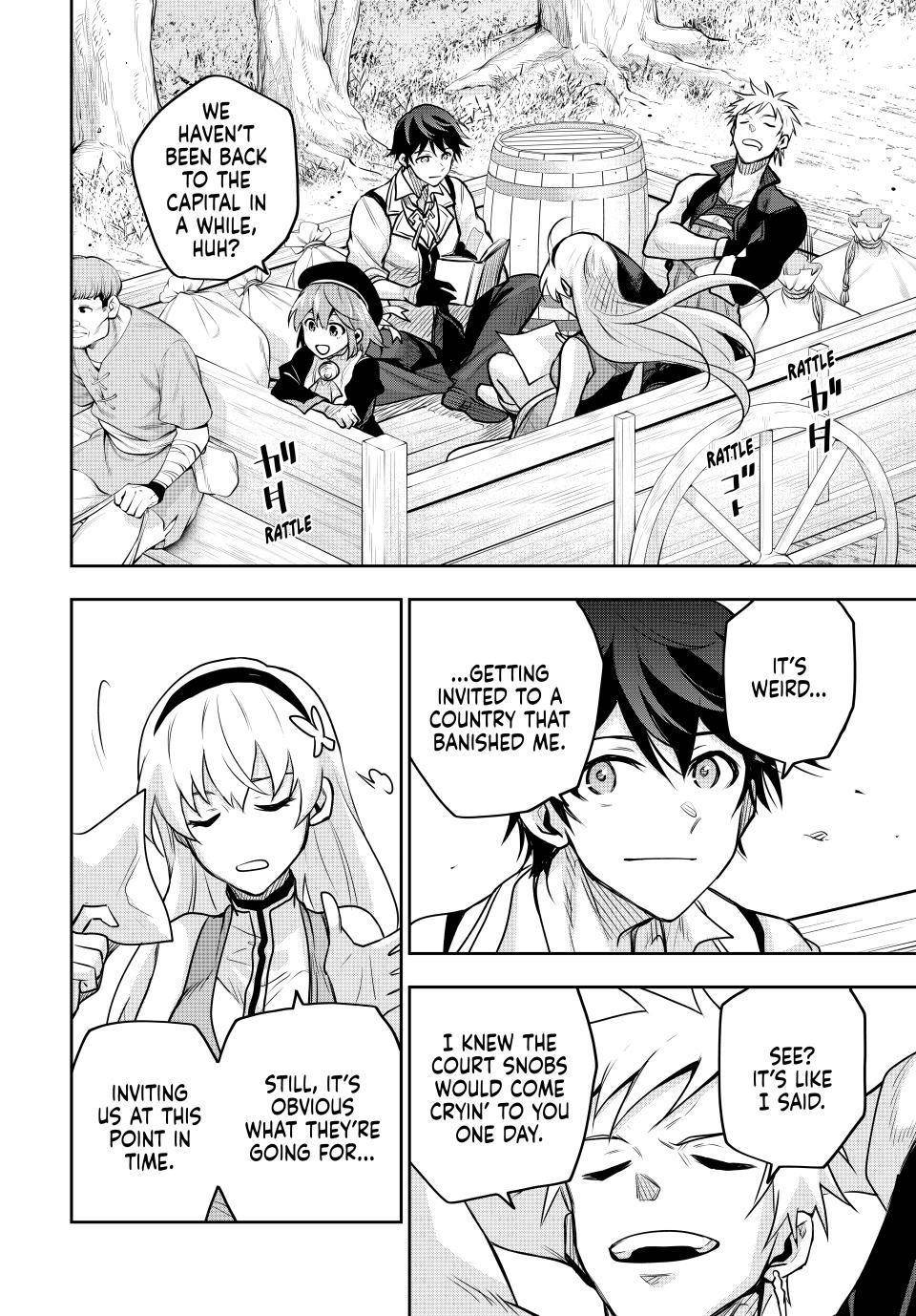 A Court Magician, Who Was Focused On Supportive Magic Because His Allies Were Too Weak, Aims To Become The Strongest After Being Banished Chapter 108 - Page 6 in English