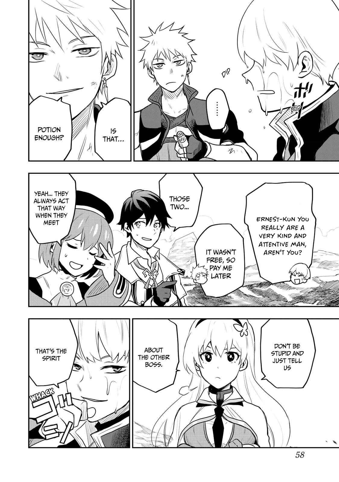 A Court Magician, Who Was Focused On Supportive Magic Because His Allies Were Too Weak, Aims To Become The Strongest After Being Banished Chapter 11 - Page 12 in English