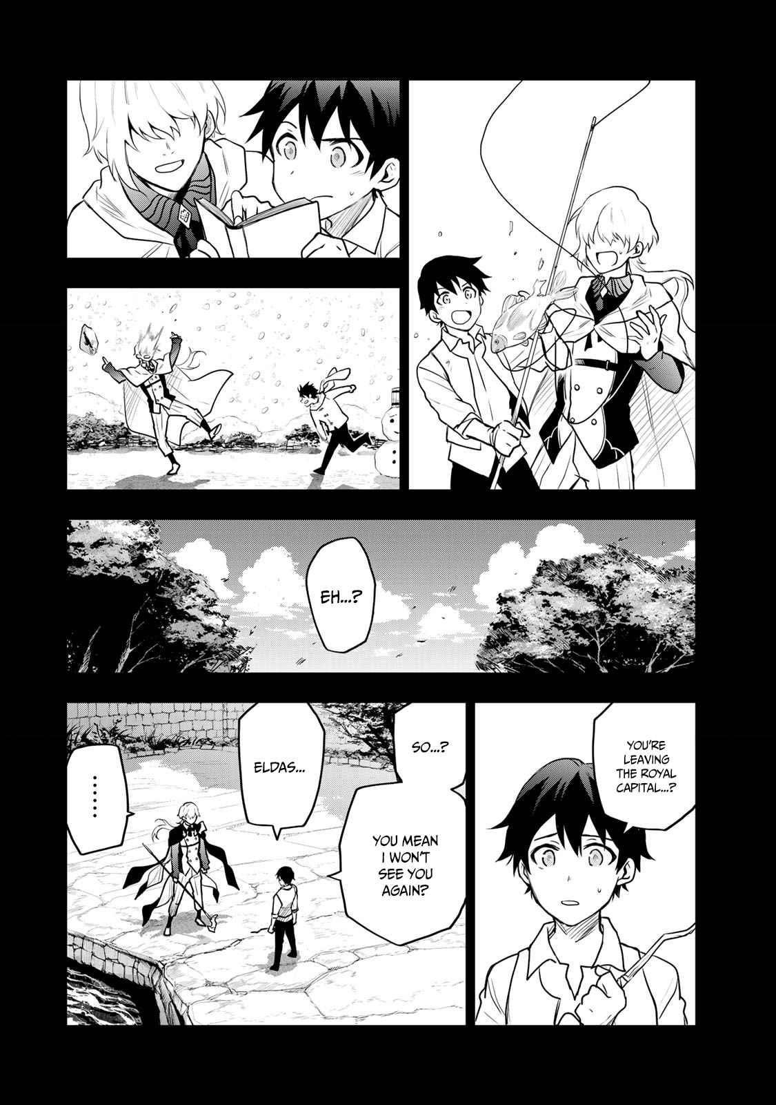 A Court Magician, Who Was Focused On Supportive Magic Because His Allies Were Too Weak, Aims To Become The Strongest After Being Banished Chapter 11 - Page 6 in English