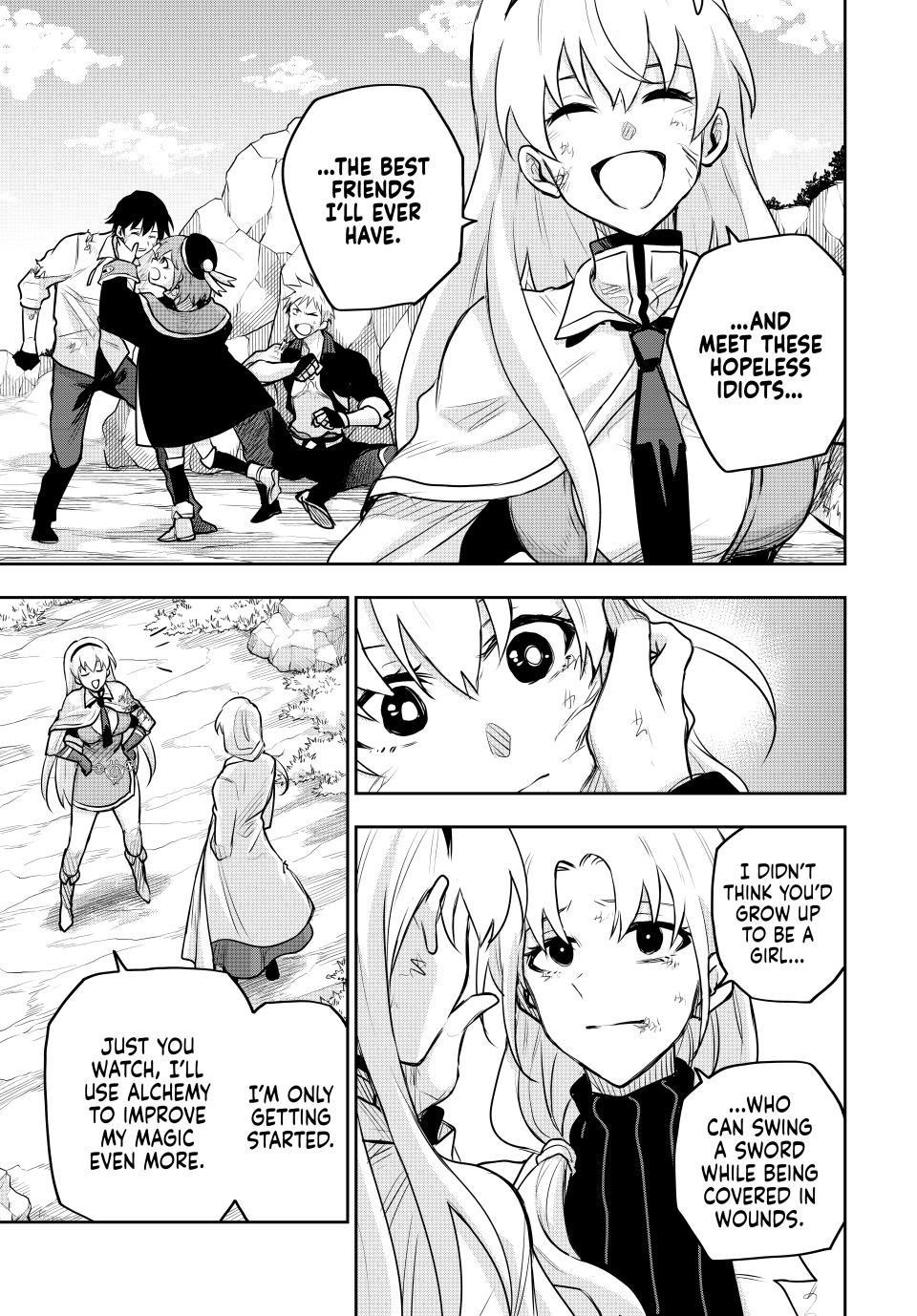 A Court Magician, Who Was Focused On Supportive Magic Because His Allies Were Too Weak, Aims To Become The Strongest After Being Banished Chapter 119 - Page 5 in English