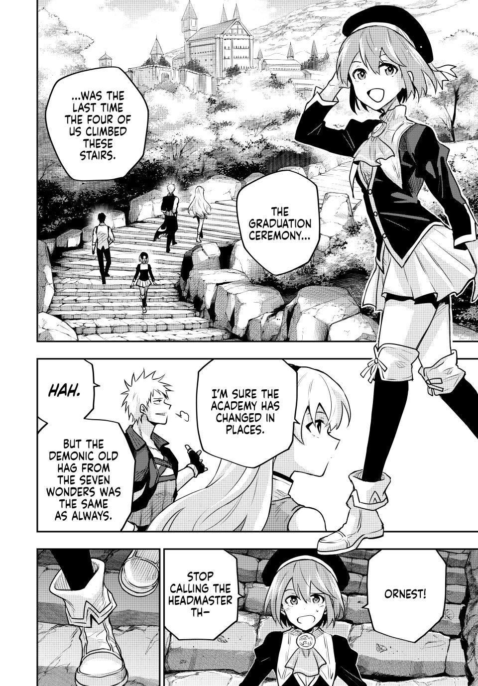 A Court Magician, Who Was Focused On Supportive Magic Because His Allies Were Too Weak, Aims To Become The Strongest After Being Banished Chapter 121 - Page 3 in English