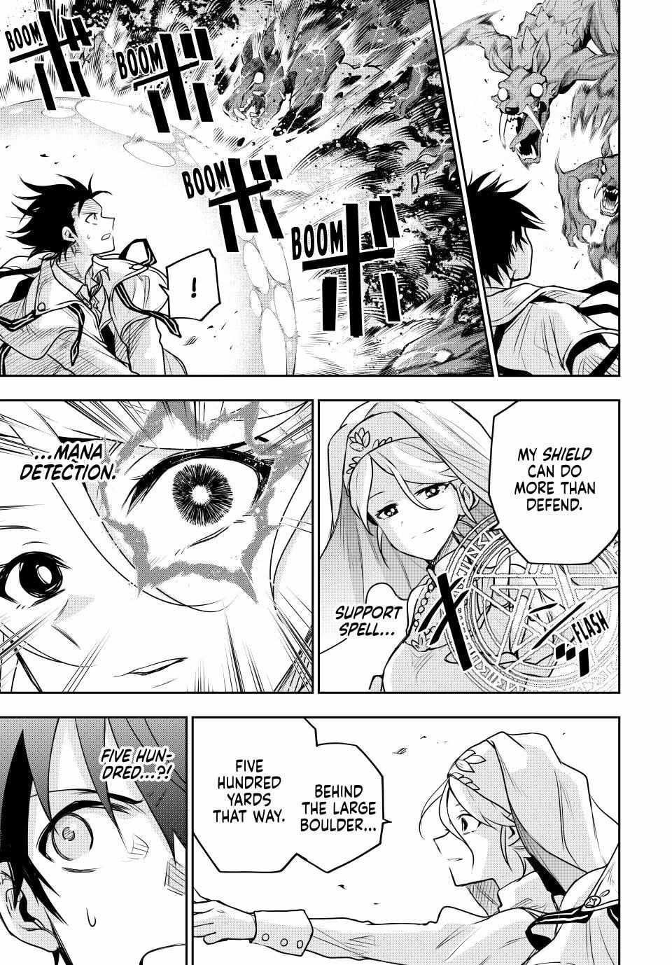 A Court Magician, Who Was Focused On Supportive Magic Because His Allies Were Too Weak, Aims To Become The Strongest After Being Banished Chapter 124 - Page 15 in English