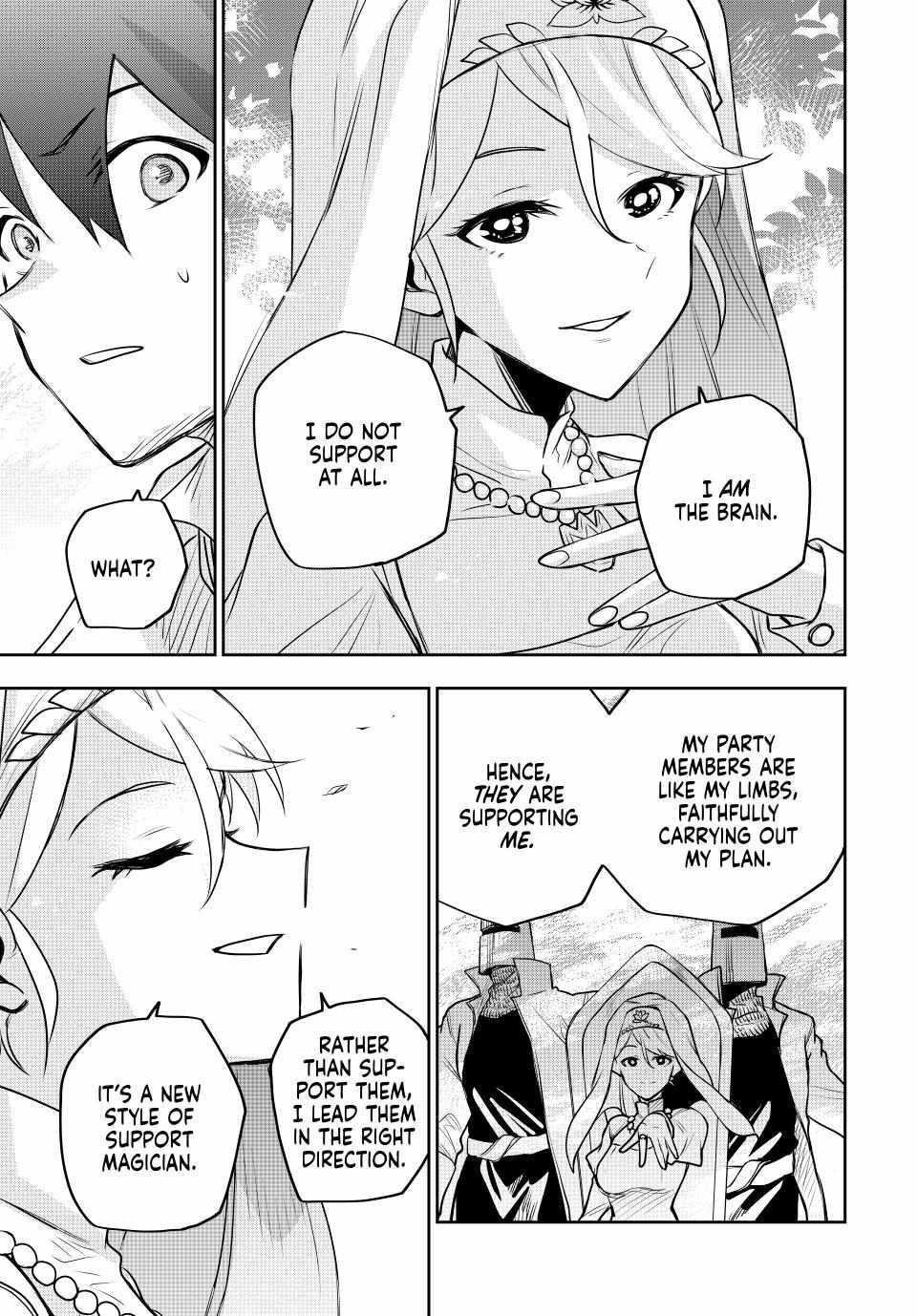 A Court Magician, Who Was Focused On Supportive Magic Because His Allies Were Too Weak, Aims To Become The Strongest After Being Banished Chapter 125 - Page 5 in English