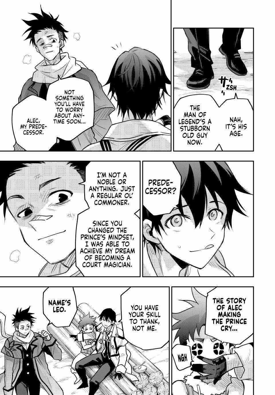 A Court Magician, Who Was Focused On Supportive Magic Because His Allies Were Too Weak, Aims To Become The Strongest After Being Banished Chapter 129 - Page 7 in English