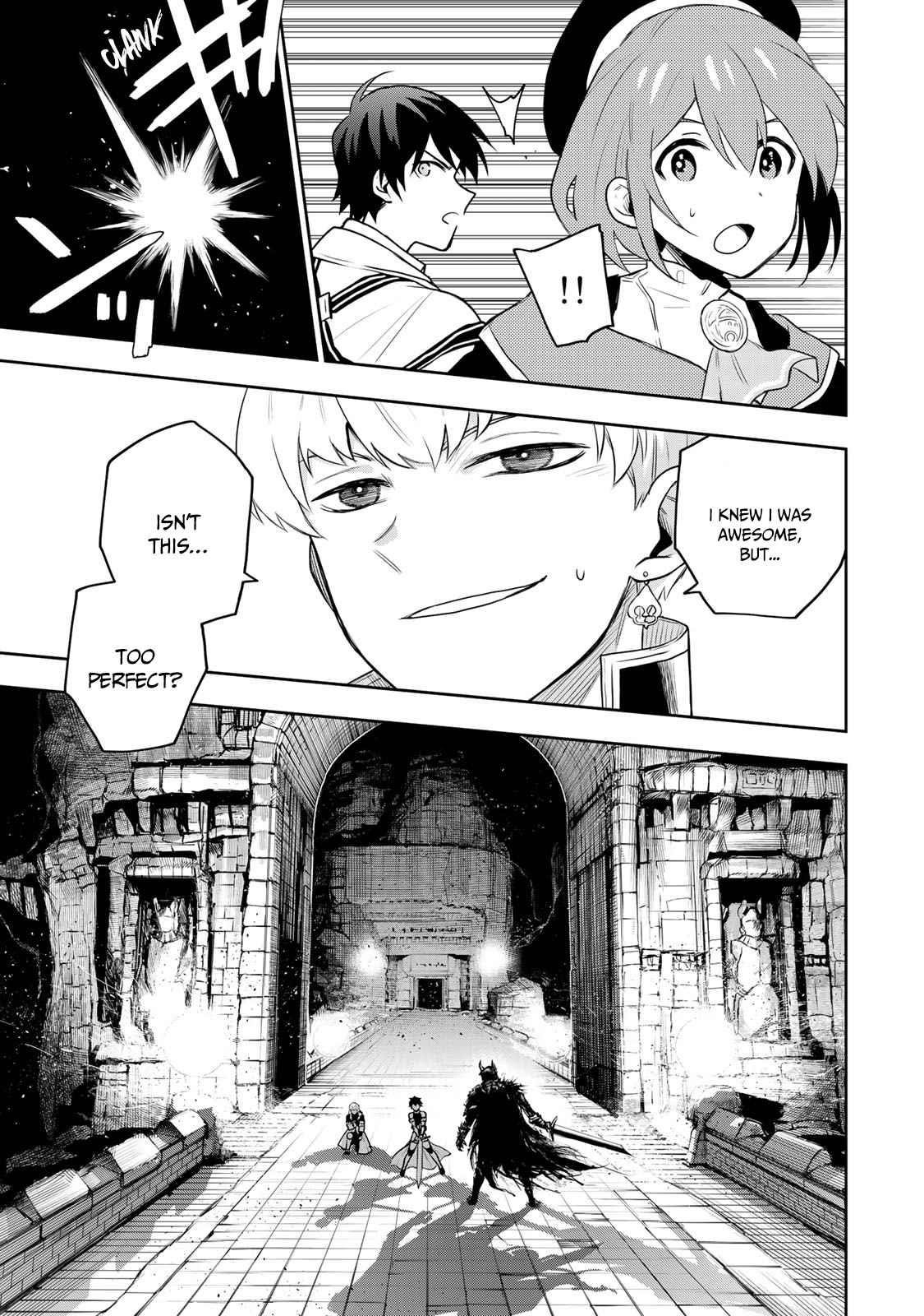 A Court Magician, Who Was Focused On Supportive Magic Because His Allies Were Too Weak, Aims To Become The Strongest After Being Banished Chapter 13 - Page 17 in English