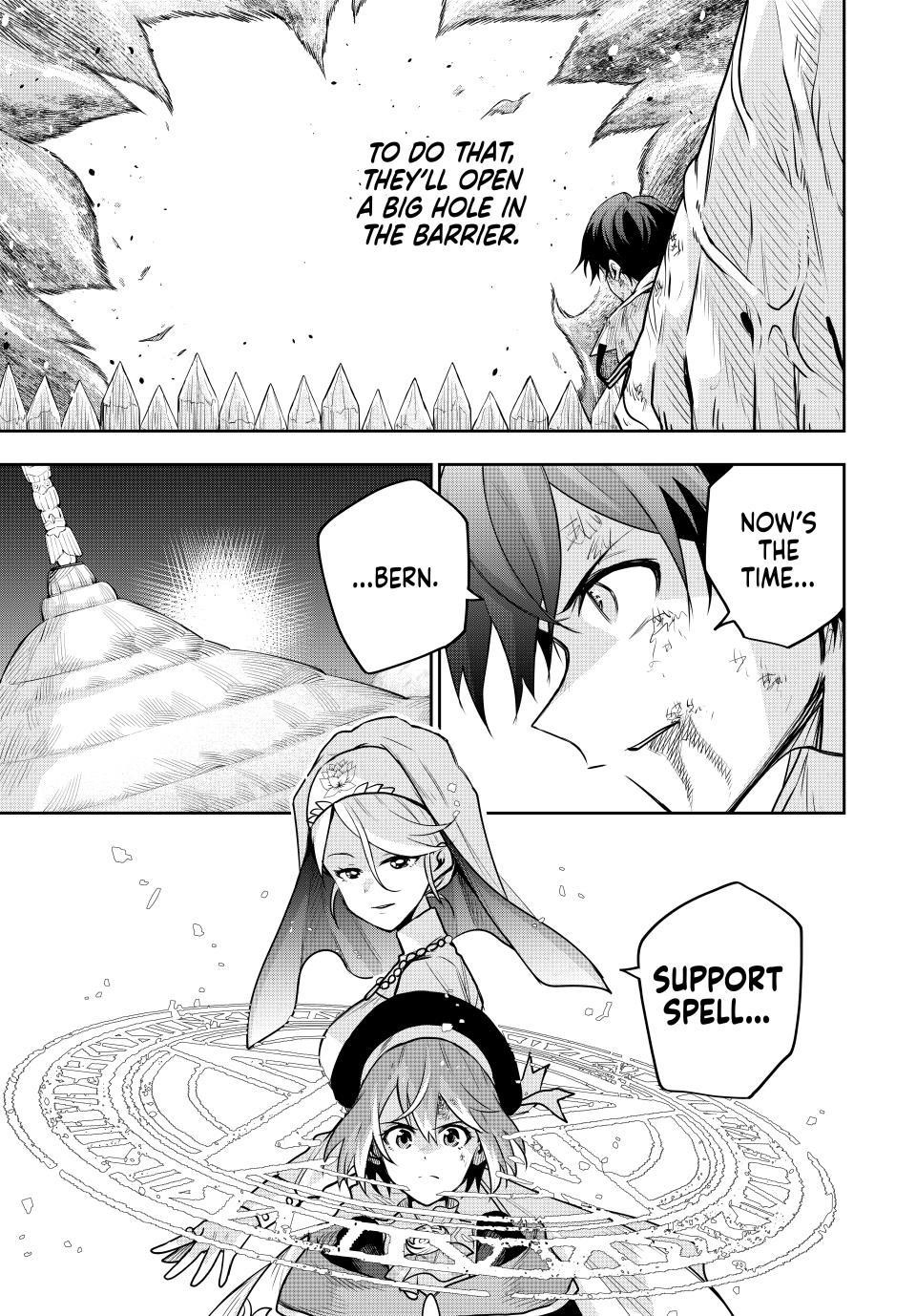 A Court Magician, Who Was Focused On Supportive Magic Because His Allies Were Too Weak, Aims To Become The Strongest After Being Banished Chapter 131 - Page 11 in English