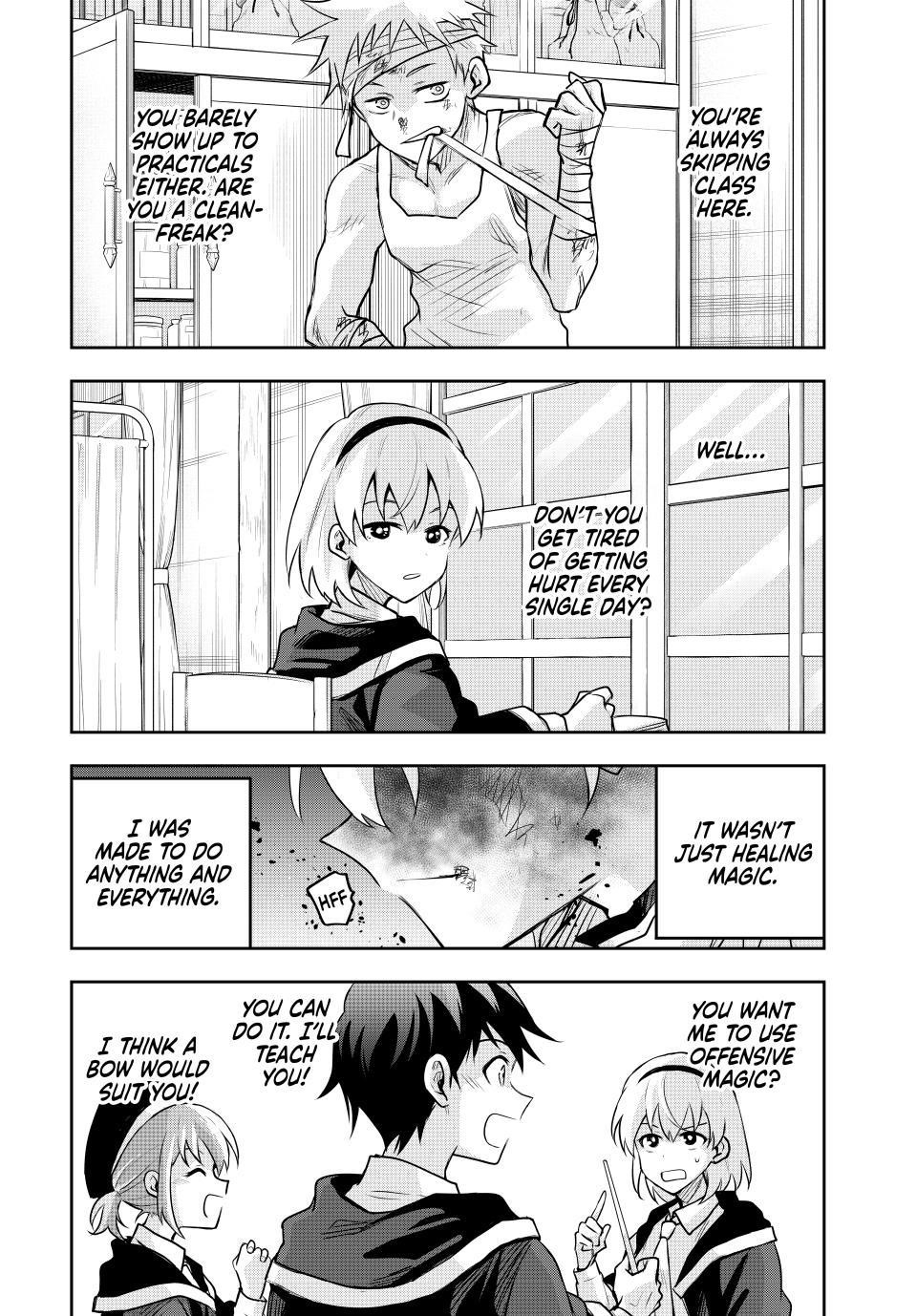 A Court Magician, Who Was Focused On Supportive Magic Because His Allies Were Too Weak, Aims To Become The Strongest After Being Banished Chapter 136 - Page 12 in English