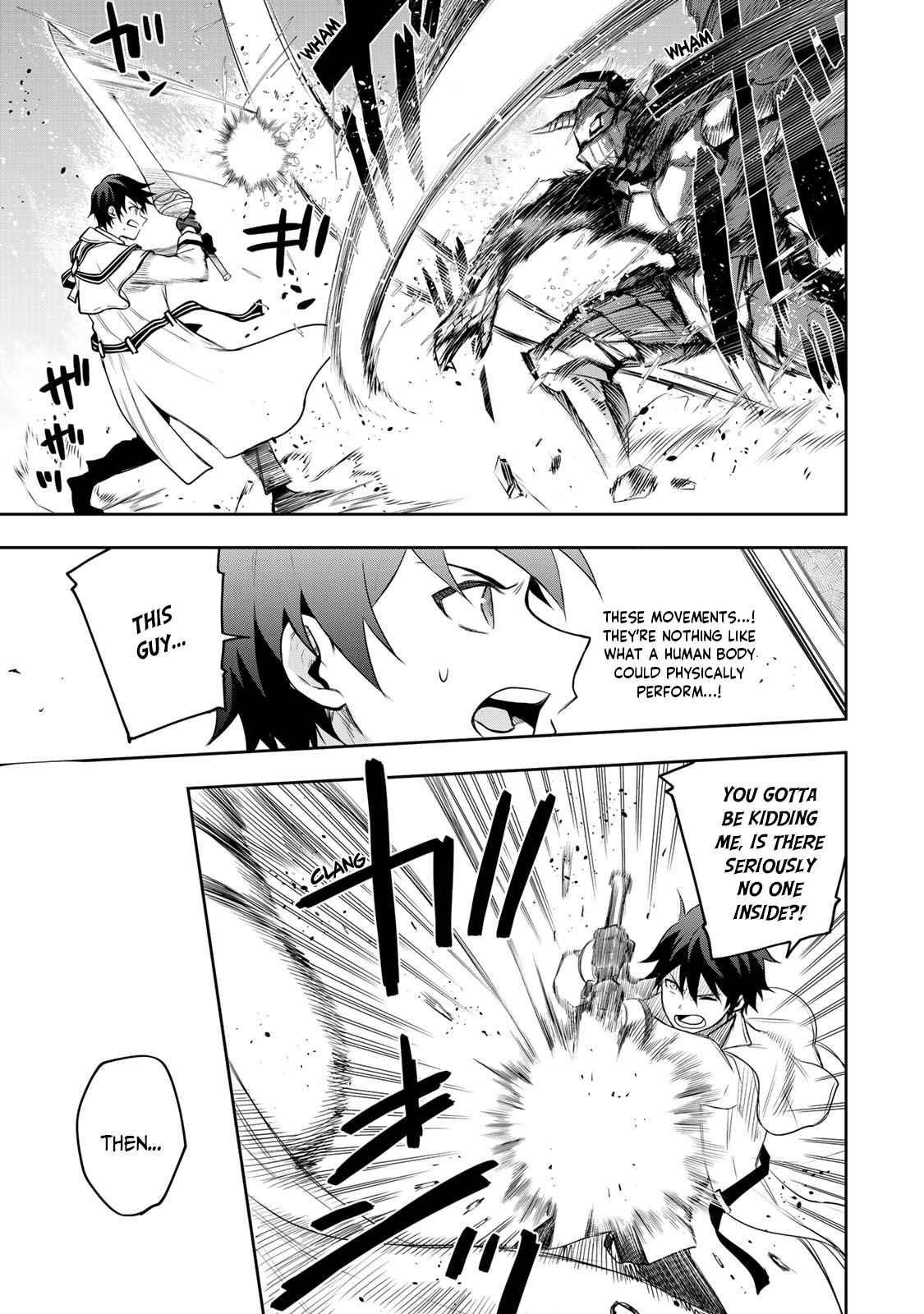 A Court Magician, Who Was Focused On Supportive Magic Because His Allies Were Too Weak, Aims To Become The Strongest After Being Banished Chapter 14 - Page 9 in English