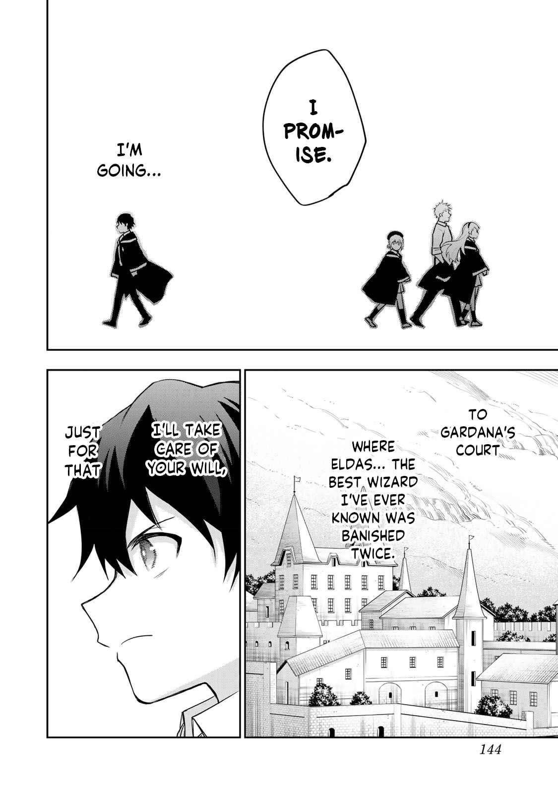 A Court Magician, Who Was Focused On Supportive Magic Because His Allies Were Too Weak, Aims To Become The Strongest After Being Banished Chapter 15.5 - Page 7 in English