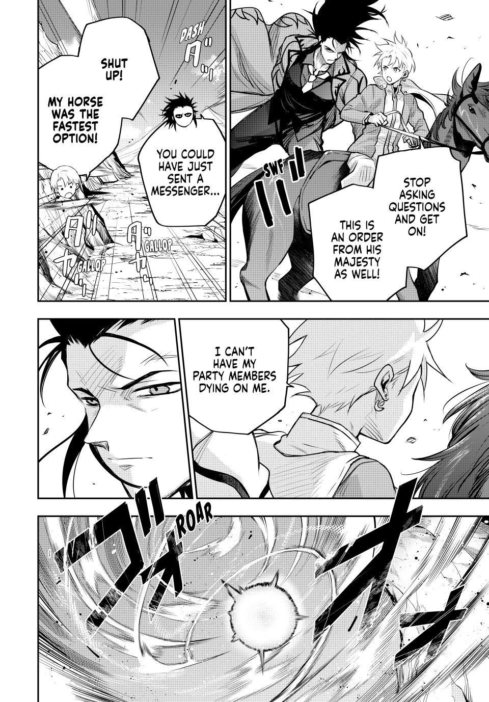 A Court Magician, Who Was Focused On Supportive Magic Because His Allies Were Too Weak, Aims To Become The Strongest After Being Banished Chapter 151 - Page 4 in English