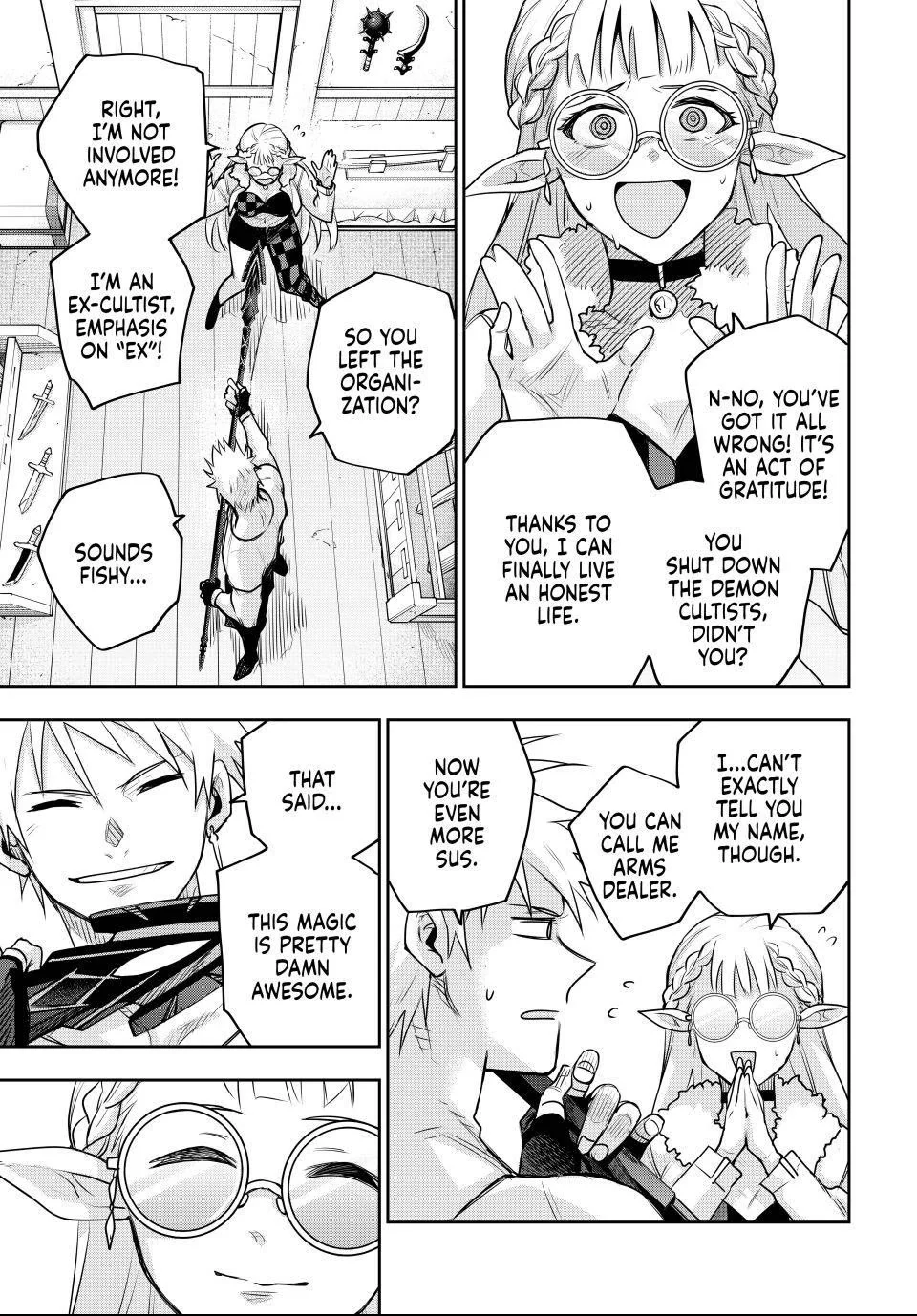A Court Magician, Who Was Focused On Supportive Magic Because His Allies Were Too Weak, Aims To Become The Strongest After Being Banished Chapter 184 - Page 7 in English