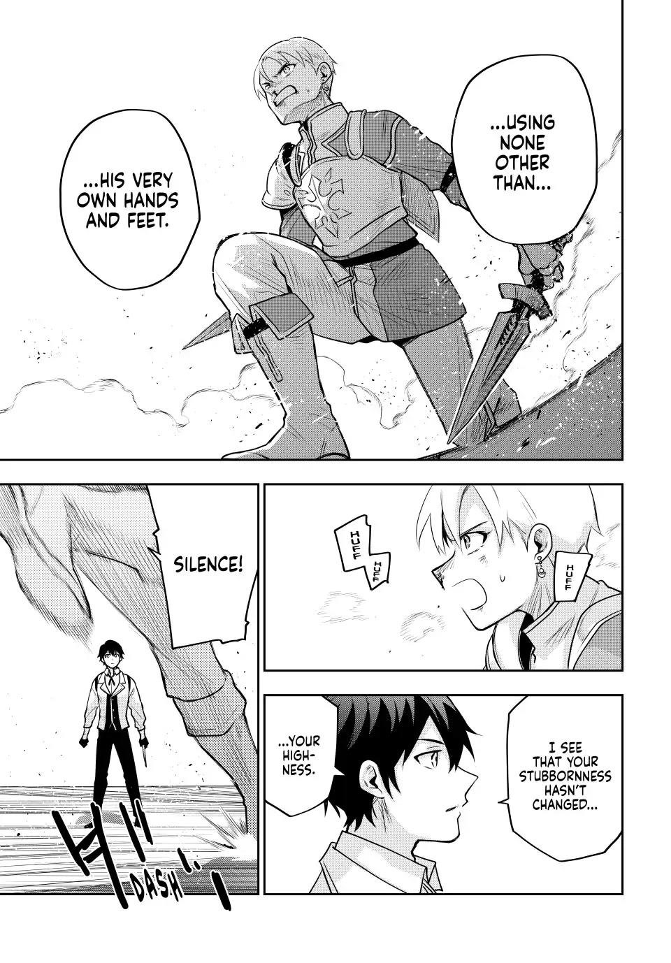 A Court Magician, Who Was Focused On Supportive Magic Because His Allies Were Too Weak, Aims To Become The Strongest After Being Banished Chapter 23 - Page 7 in English