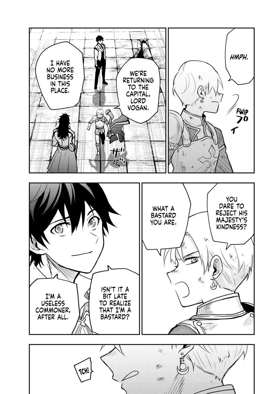 A Court Magician, Who Was Focused On Supportive Magic Because His Allies Were Too Weak, Aims To Become The Strongest After Being Banished Chapter 24 - Page 15 in English
