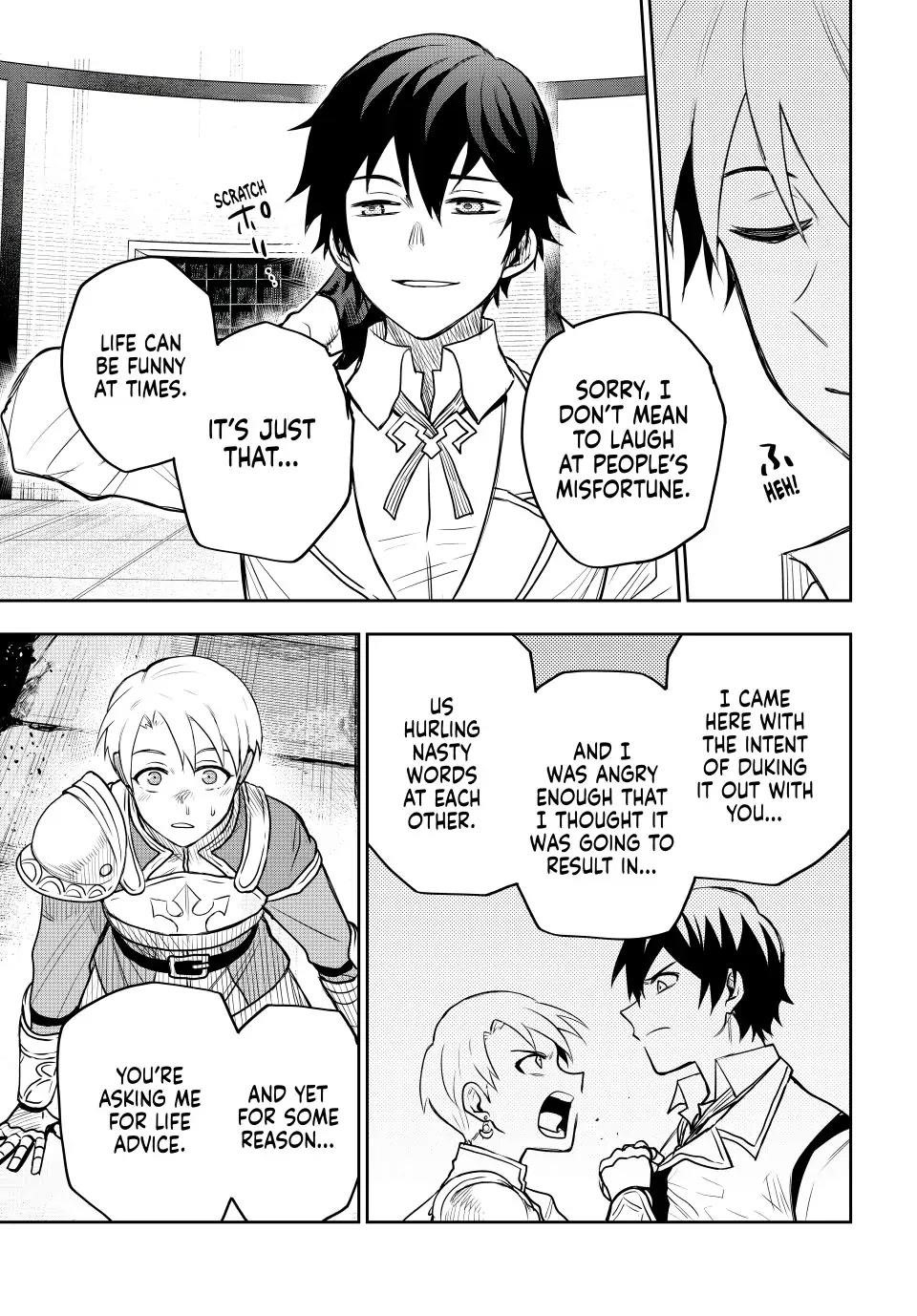 A Court Magician, Who Was Focused On Supportive Magic Because His Allies Were Too Weak, Aims To Become The Strongest After Being Banished Chapter 24 - Page 9 in English
