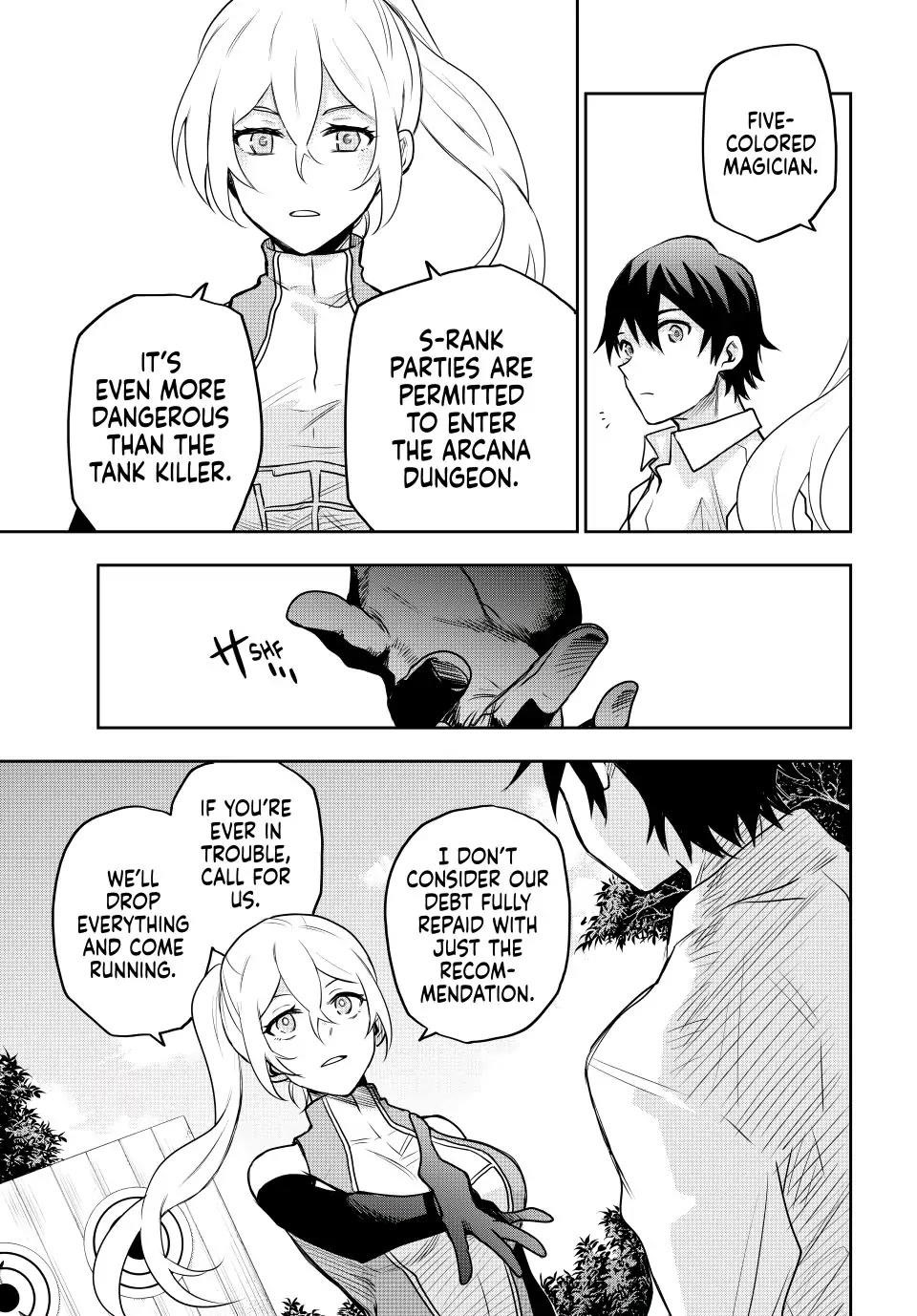 A Court Magician, Who Was Focused On Supportive Magic Because His Allies Were Too Weak, Aims To Become The Strongest After Being Banished Chapter 25 - Page 13 in English