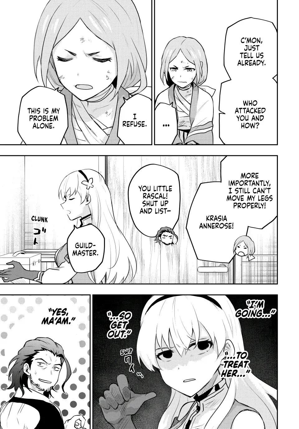 A Court Magician, Who Was Focused On Supportive Magic Because His Allies Were Too Weak, Aims To Become The Strongest After Being Banished Chapter 27 - Page 3 in English