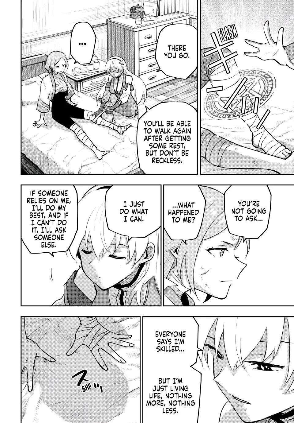 A Court Magician, Who Was Focused On Supportive Magic Because His Allies Were Too Weak, Aims To Become The Strongest After Being Banished Chapter 27 - Page 4 in English