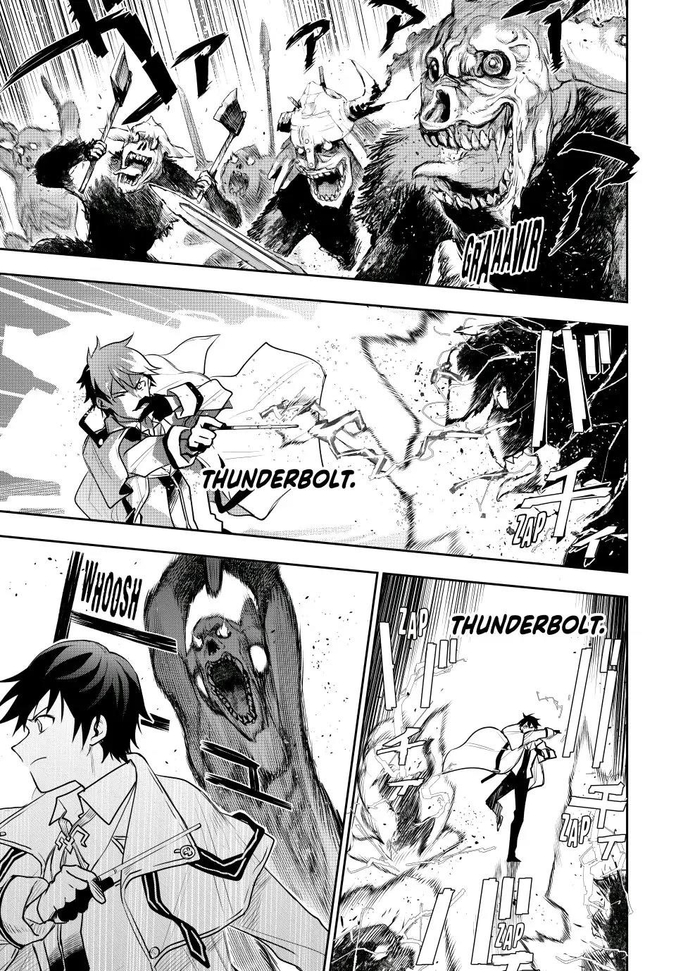 A Court Magician, Who Was Focused On Supportive Magic Because His Allies Were Too Weak, Aims To Become The Strongest After Being Banished Chapter 28 - Page 15 in English