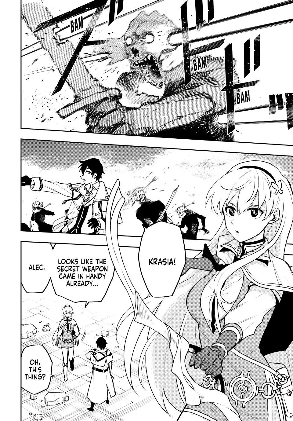 A Court Magician, Who Was Focused On Supportive Magic Because His Allies Were Too Weak, Aims To Become The Strongest After Being Banished Chapter 28 - Page 16 in English