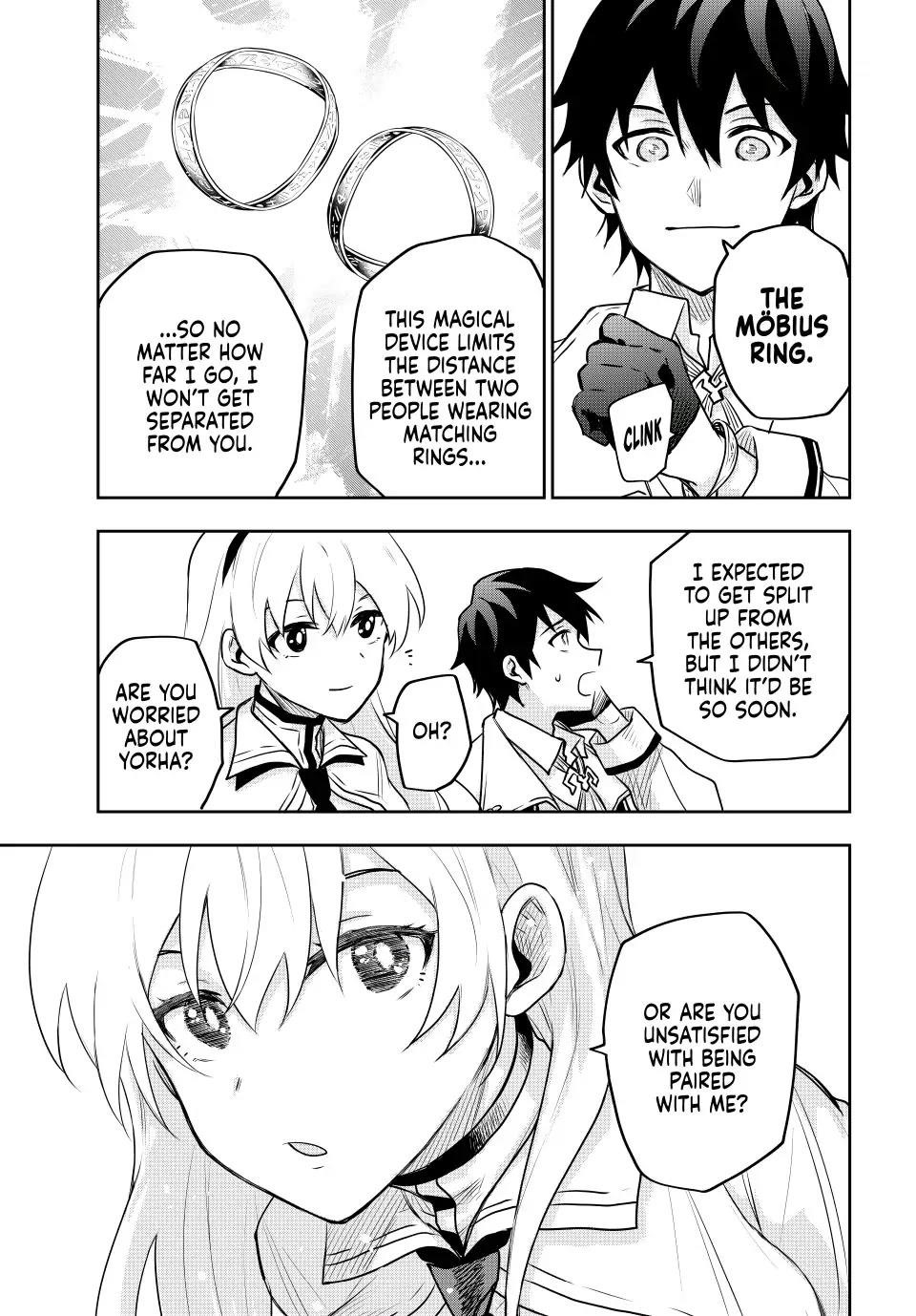A Court Magician, Who Was Focused On Supportive Magic Because His Allies Were Too Weak, Aims To Become The Strongest After Being Banished Chapter 28 - Page 17 in English