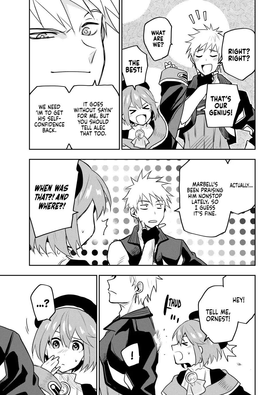 A Court Magician, Who Was Focused On Supportive Magic Because His Allies Were Too Weak, Aims To Become The Strongest After Being Banished Chapter 29 - Page 17 in English
