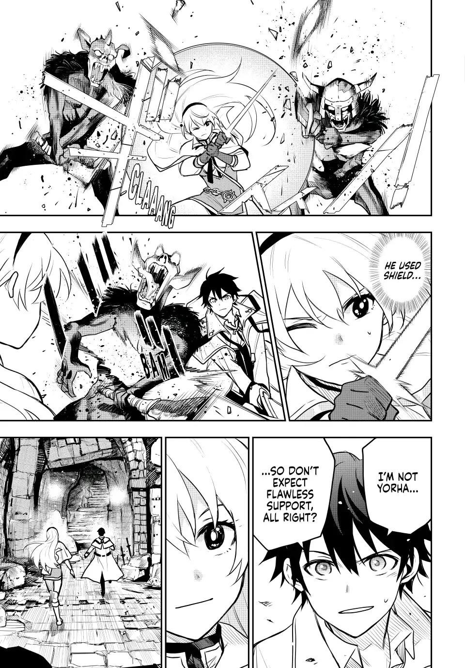A Court Magician, Who Was Focused On Supportive Magic Because His Allies Were Too Weak, Aims To Become The Strongest After Being Banished Chapter 30 - Page 3 in English