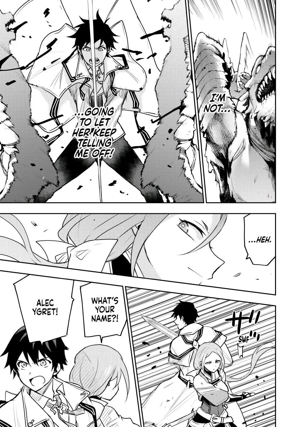 A Court Magician, Who Was Focused On Supportive Magic Because His Allies Were Too Weak, Aims To Become The Strongest After Being Banished Chapter 31 - Page 13 in English