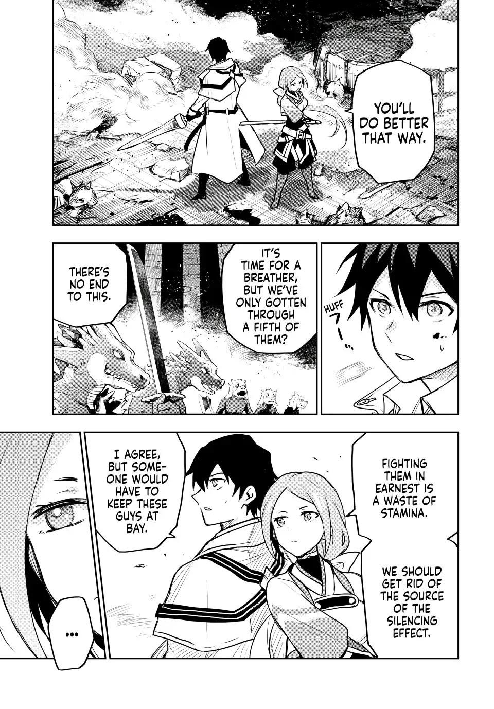 A Court Magician, Who Was Focused On Supportive Magic Because His Allies Were Too Weak, Aims To Become The Strongest After Being Banished Chapter 31 - Page 15 in English