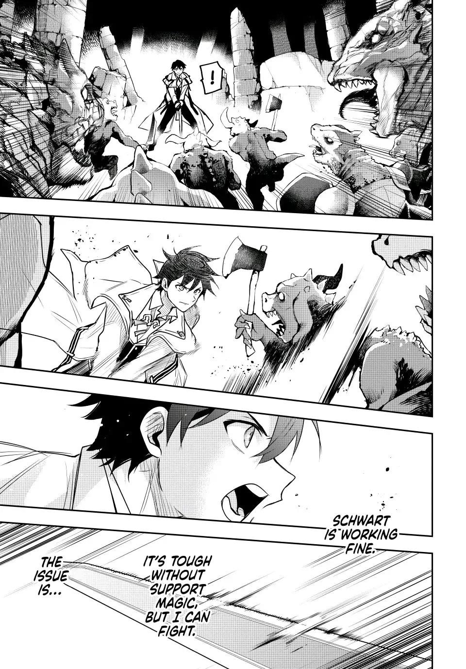 A Court Magician, Who Was Focused On Supportive Magic Because His Allies Were Too Weak, Aims To Become The Strongest After Being Banished Chapter 31 - Page 5 in English