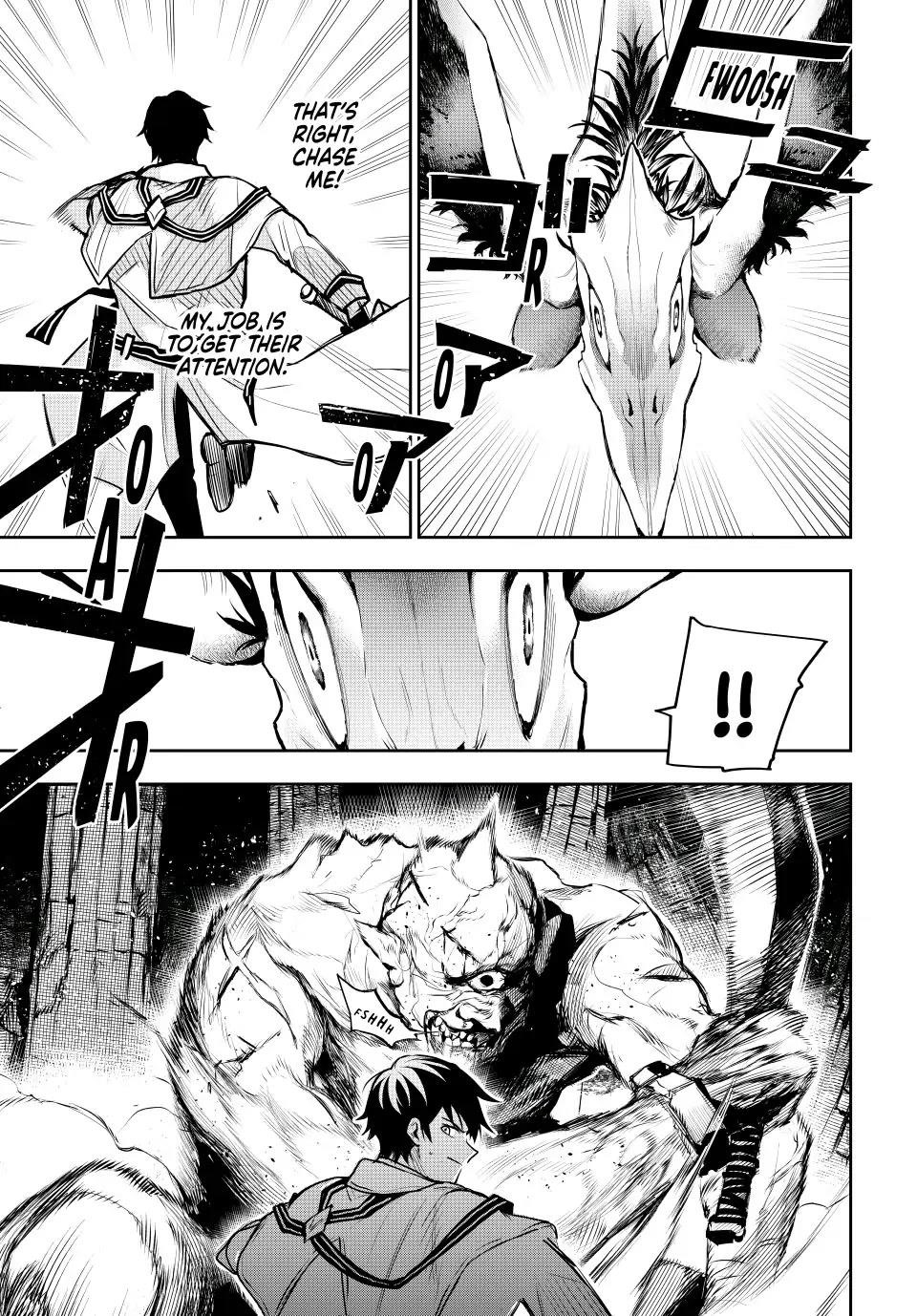 A Court Magician, Who Was Focused On Supportive Magic Because His Allies Were Too Weak, Aims To Become The Strongest After Being Banished Chapter 32 - Page 7 in English
